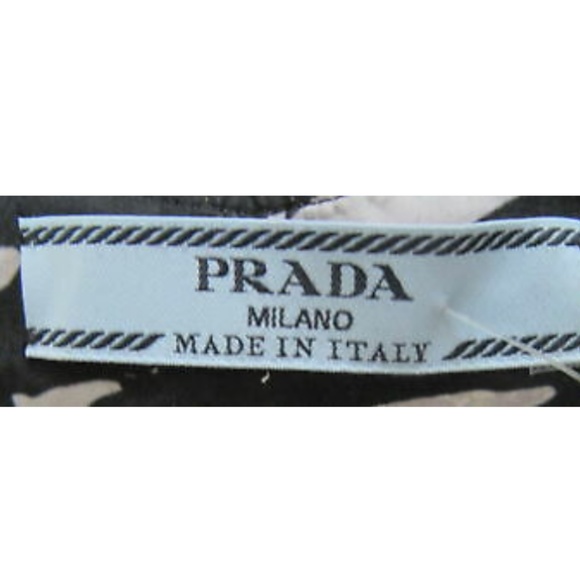 Prada Zebra Stripes Printed Button Down Shirt - Picture 5 of 5